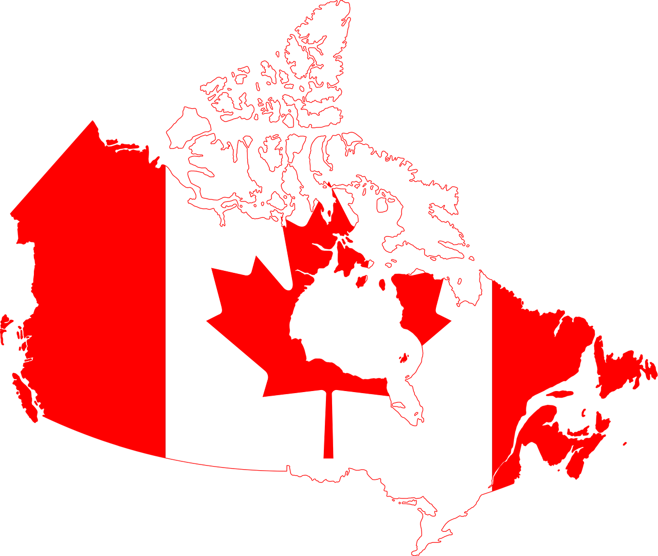 flag, canada, geographic map-1179160.jpg
